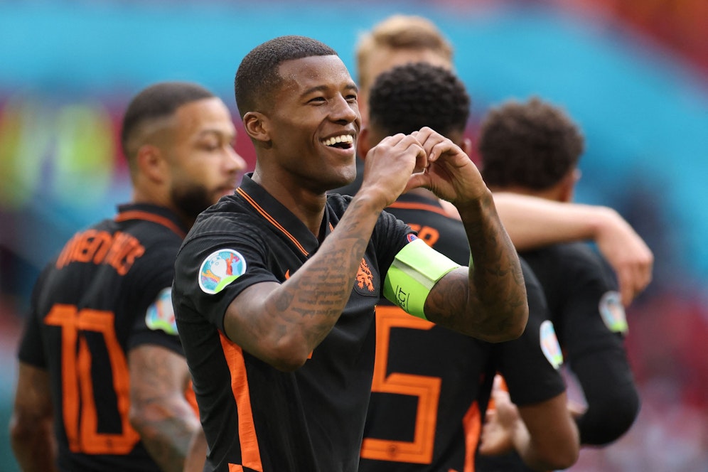 Georginio Wijnaldum will ein Zeichen für die Liebe setzen.