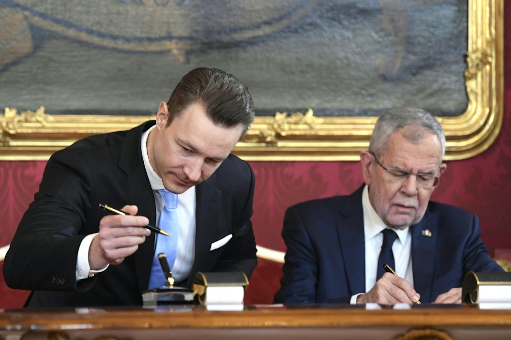 Bundespräsident Van der Bellen soll nun für die Causa Blümel-Aktenlieferungen zuständig sein.