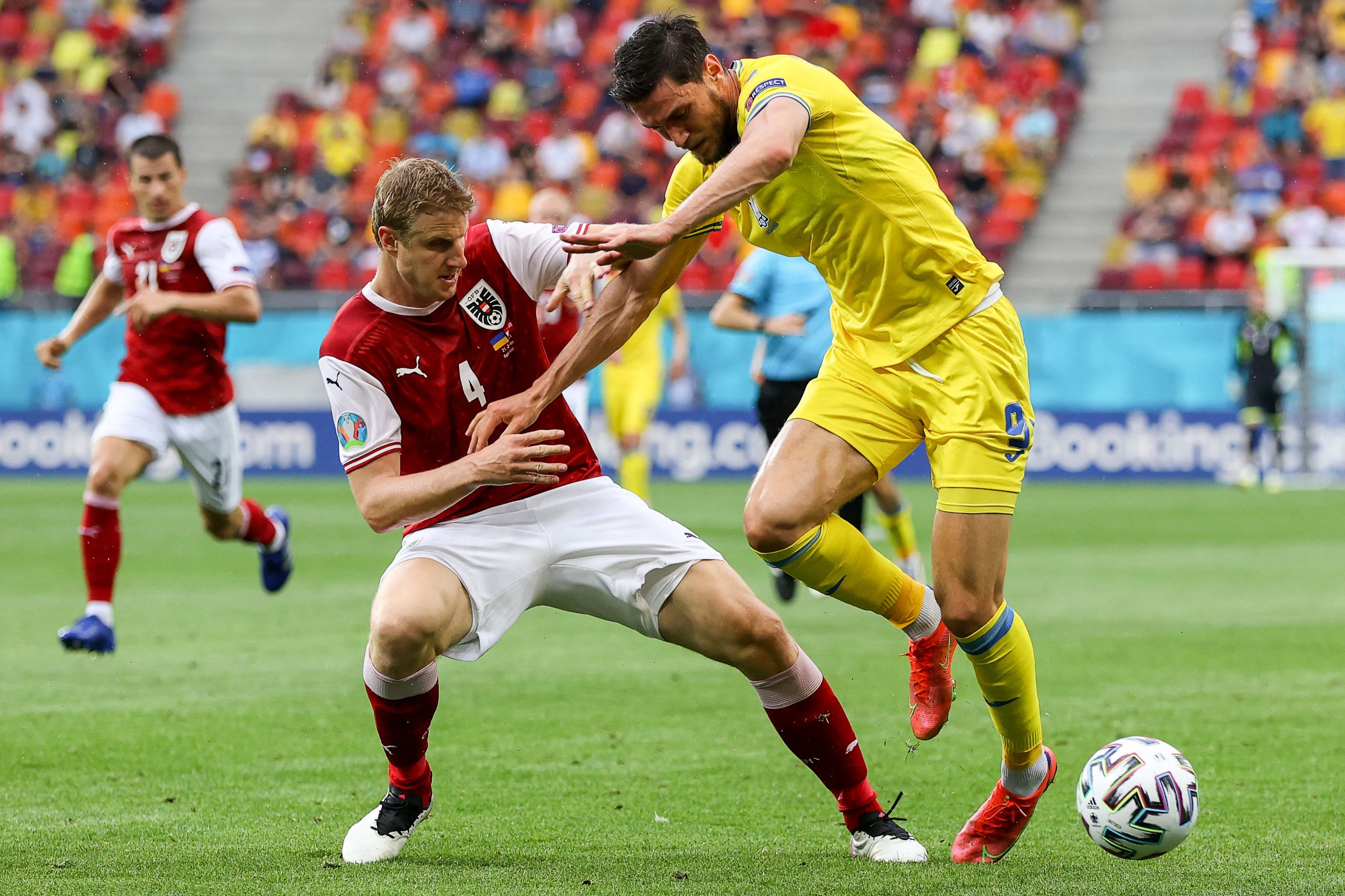 Martin Hinteregger lieferte gegen die Ukraine eine starke Leistung ab.