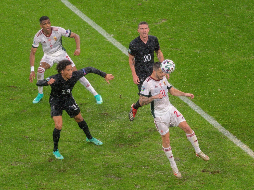 Deutschland im Duell mit Ungarn