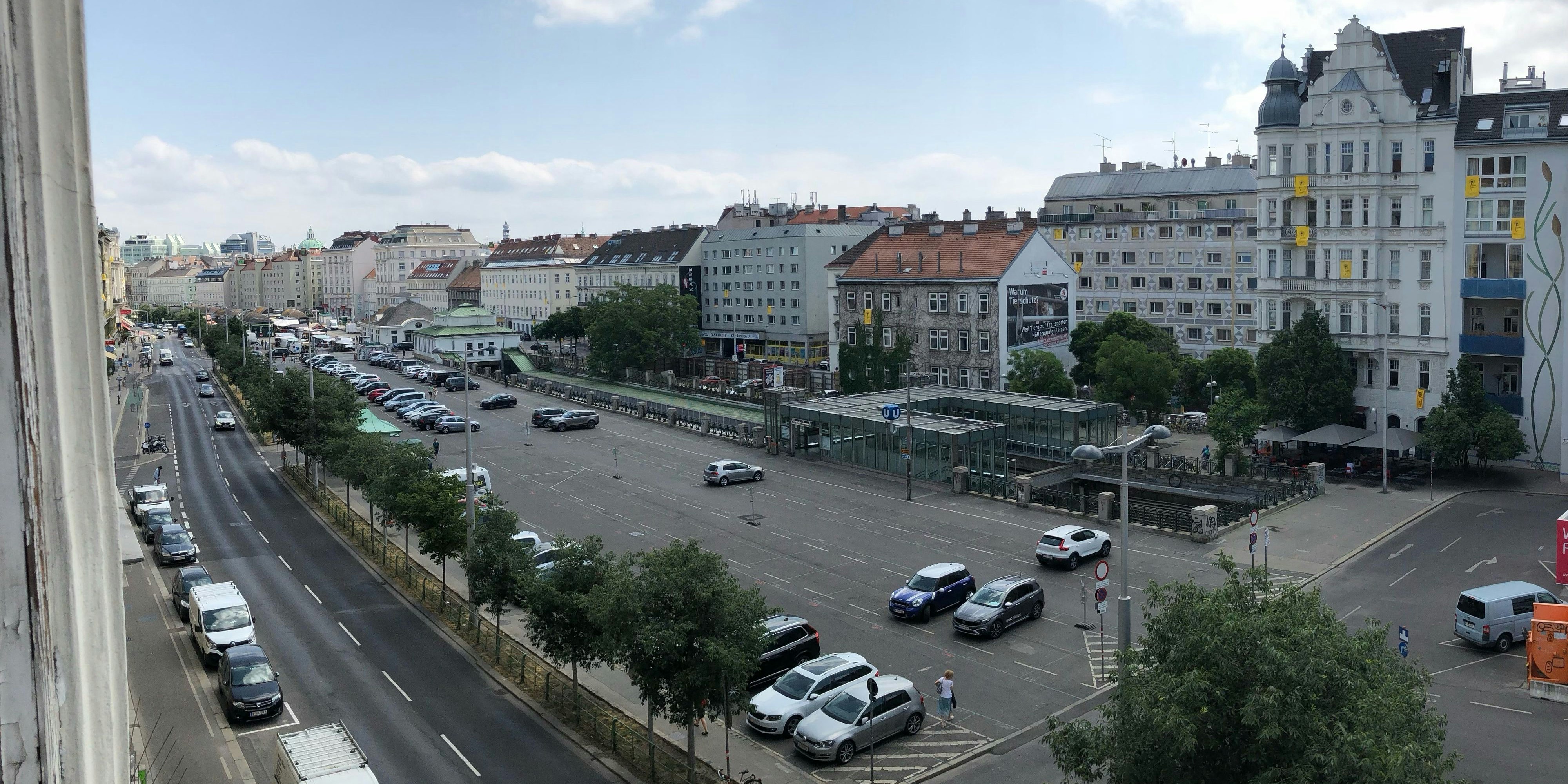 Der Naschmarkt-Parkplatz