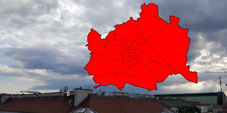 Unwetter-Alarm in Wien
