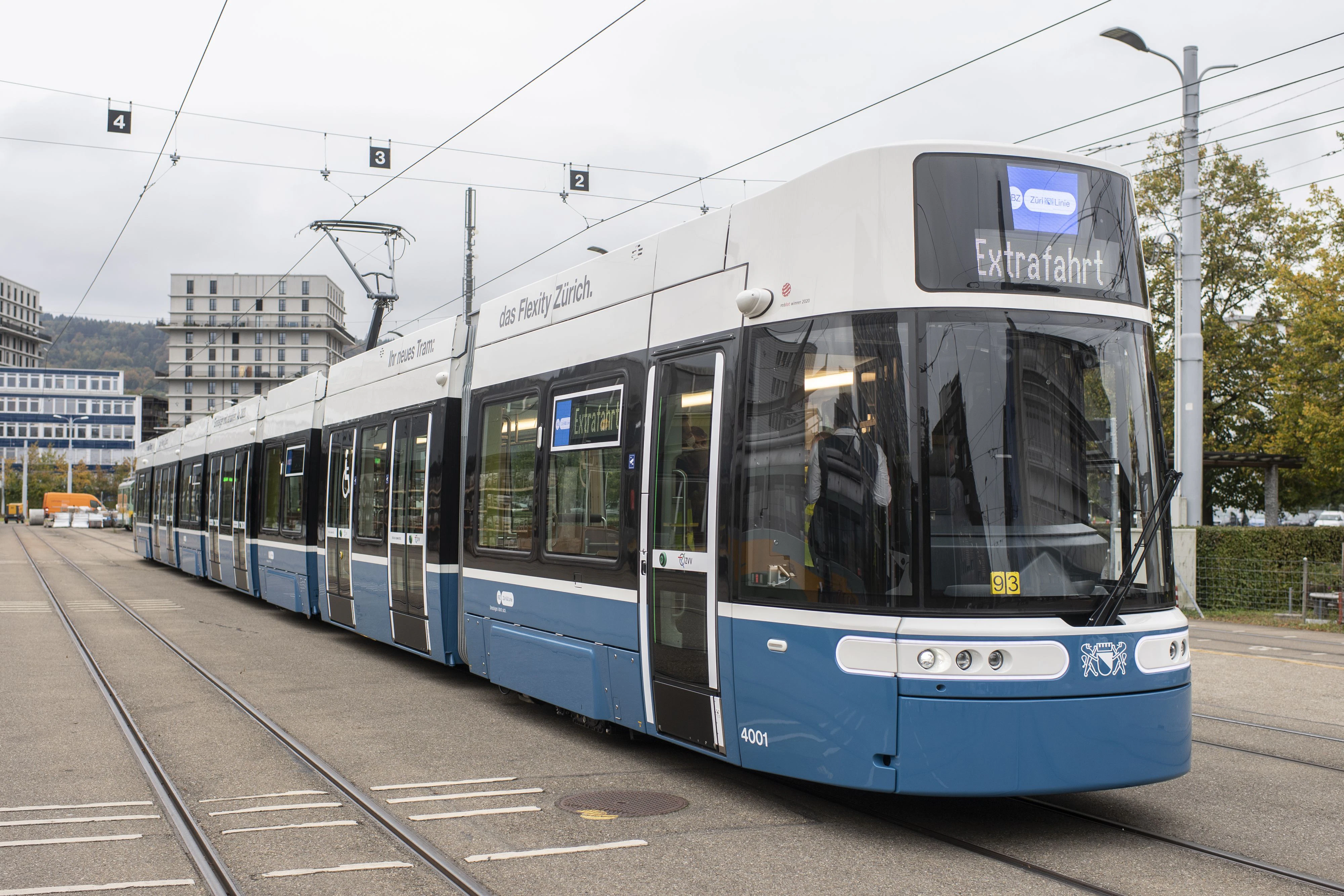 In Zürich ist es zu einem bedenklichen Vorfall in einer Straßenbahn gekommen. Symbolbild. 
