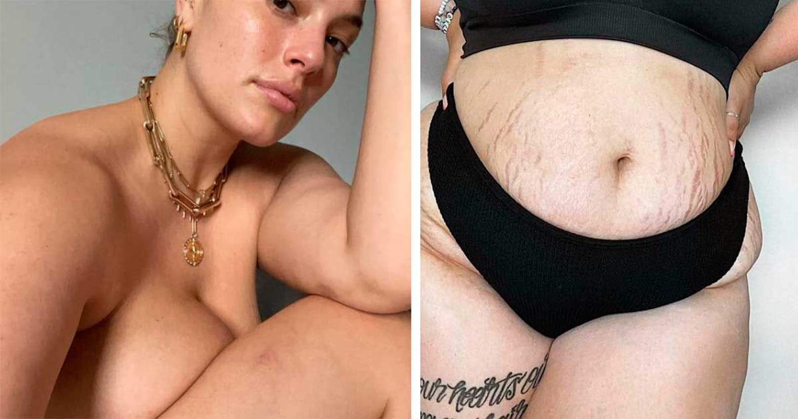 Jeder Körper ist schön! Das will Ashley Graham auch in einem neuen Instagram-Posting ihren Fans vermitteln.