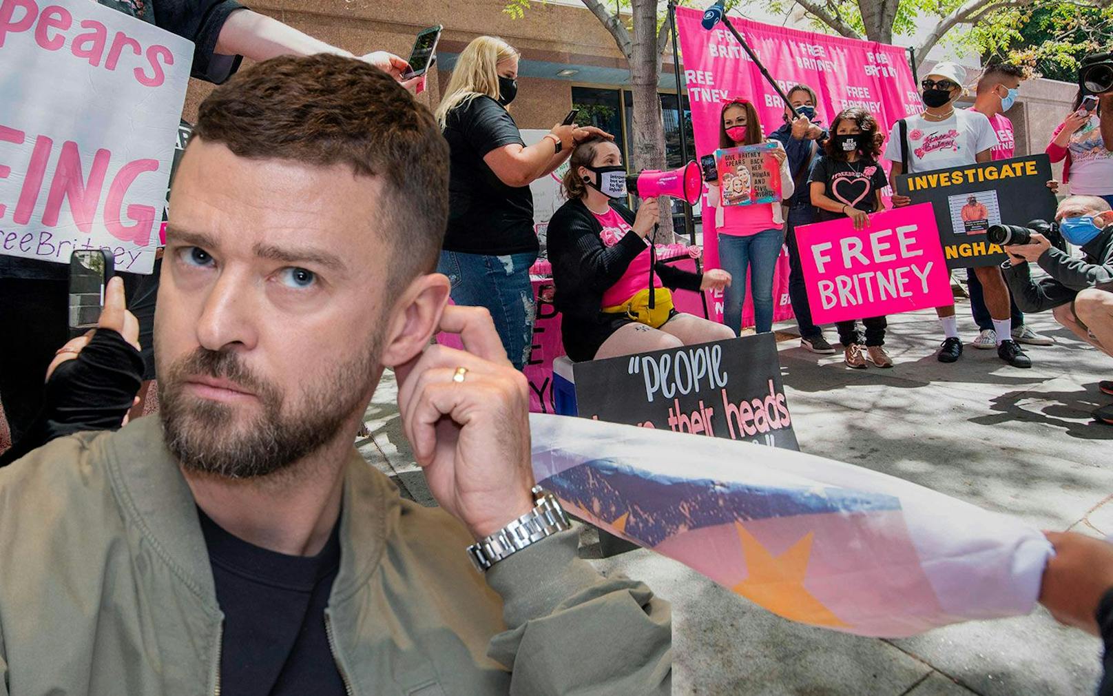 Justin Timberlake setzt sich via Twitter für Britney Spears ein 