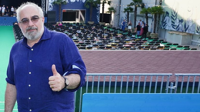 Simpl-Chef Niavarani ist vor der Premiere nur leicht nervös.