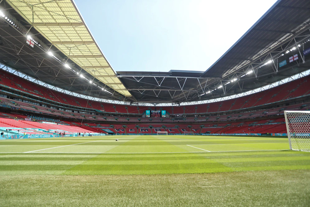 Kein Training im Wembley-Stadion. 