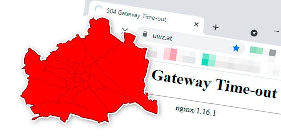 Die Server der UWZ gingen während des Unwetters in Wien in die Knie.
