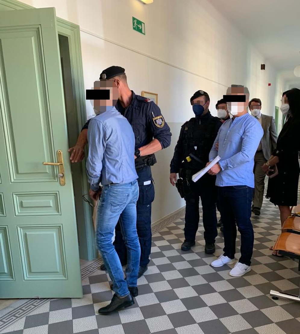 Die beiden Angeklagten