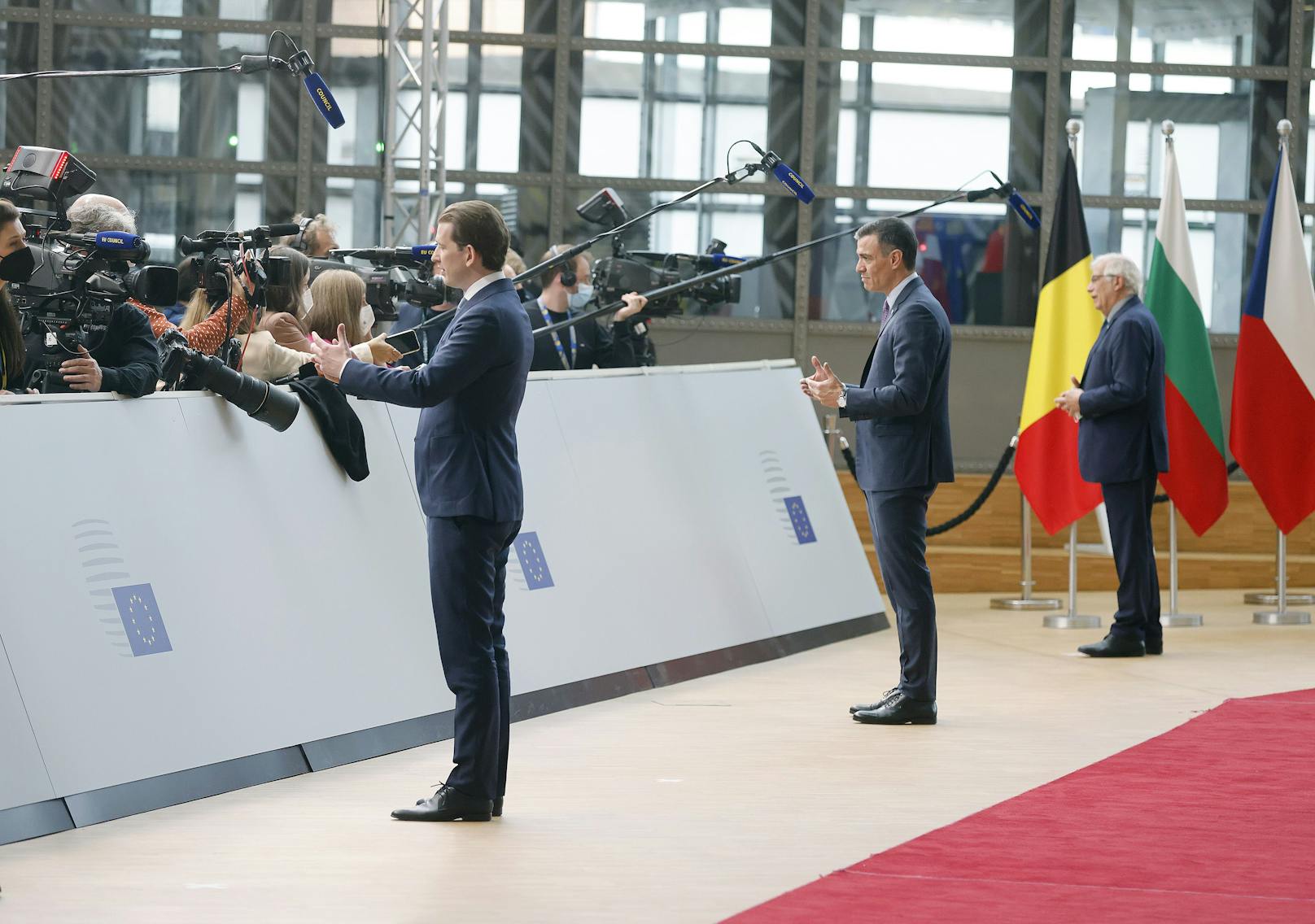 Bundeskanzler Sebastian Kurz (ÖVP) im Rahmen des EU-Gipfels am 24. Juni in Brüssel.