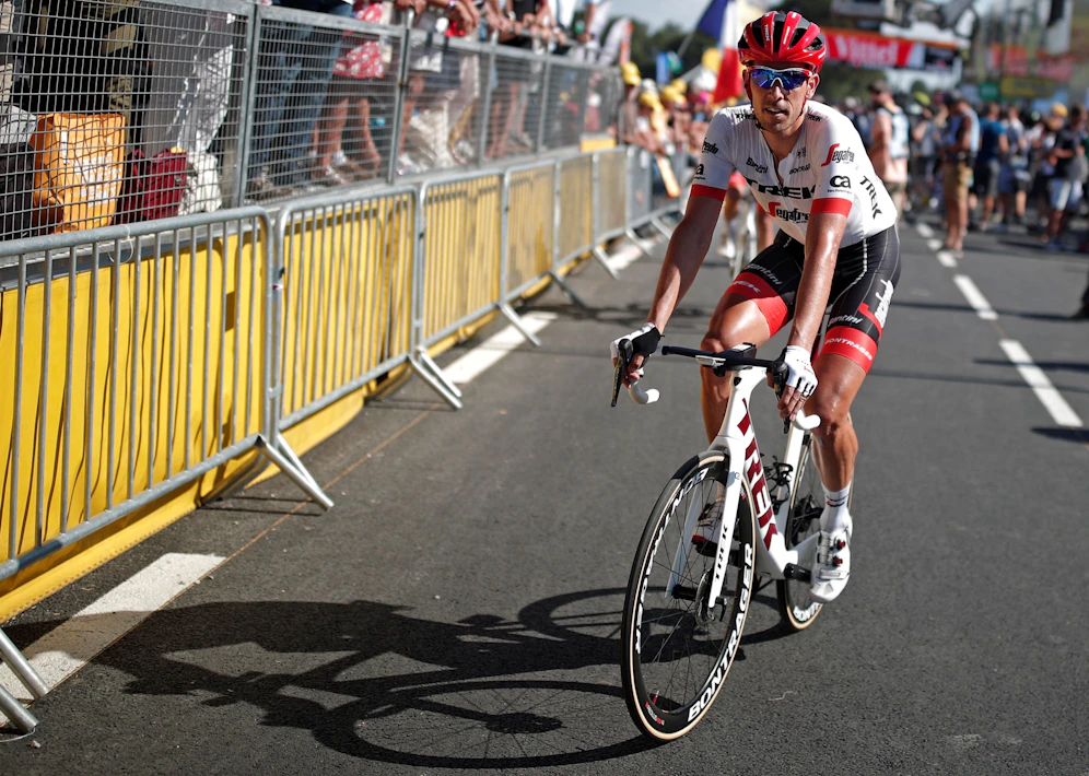 Koen de Kort 2018 auf der sechsten Etappe der Tour de France.