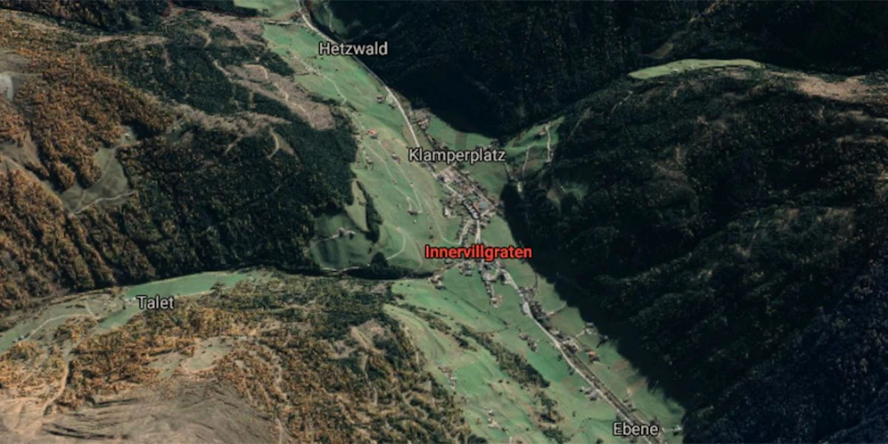 In einem Waldstück in Innervillgraten kam es zu dem tödlichen Unfall.