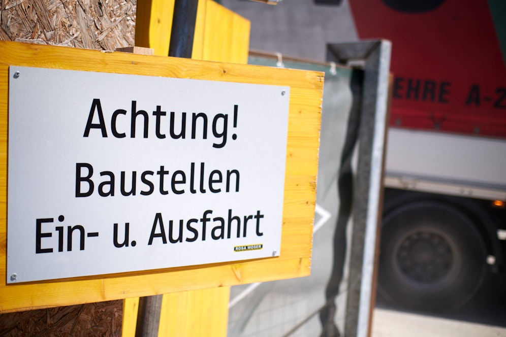In Wien wird die Zufahrt zur Nordbrücke eine Baustelle. Symbolbild. 