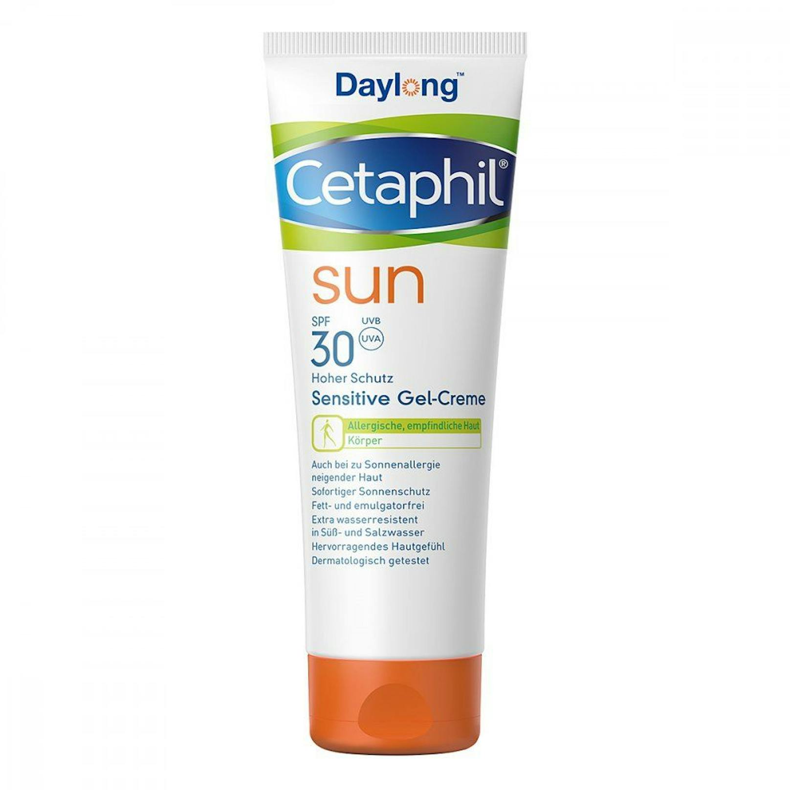 Cetaphil Sun sensitiv Gel-Creme, 200ml um 31,50 Euro.