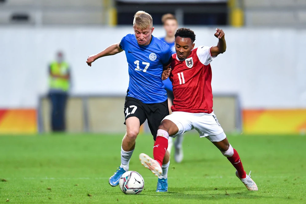 Thierno Ballo im ÖFB-U21-Dress
