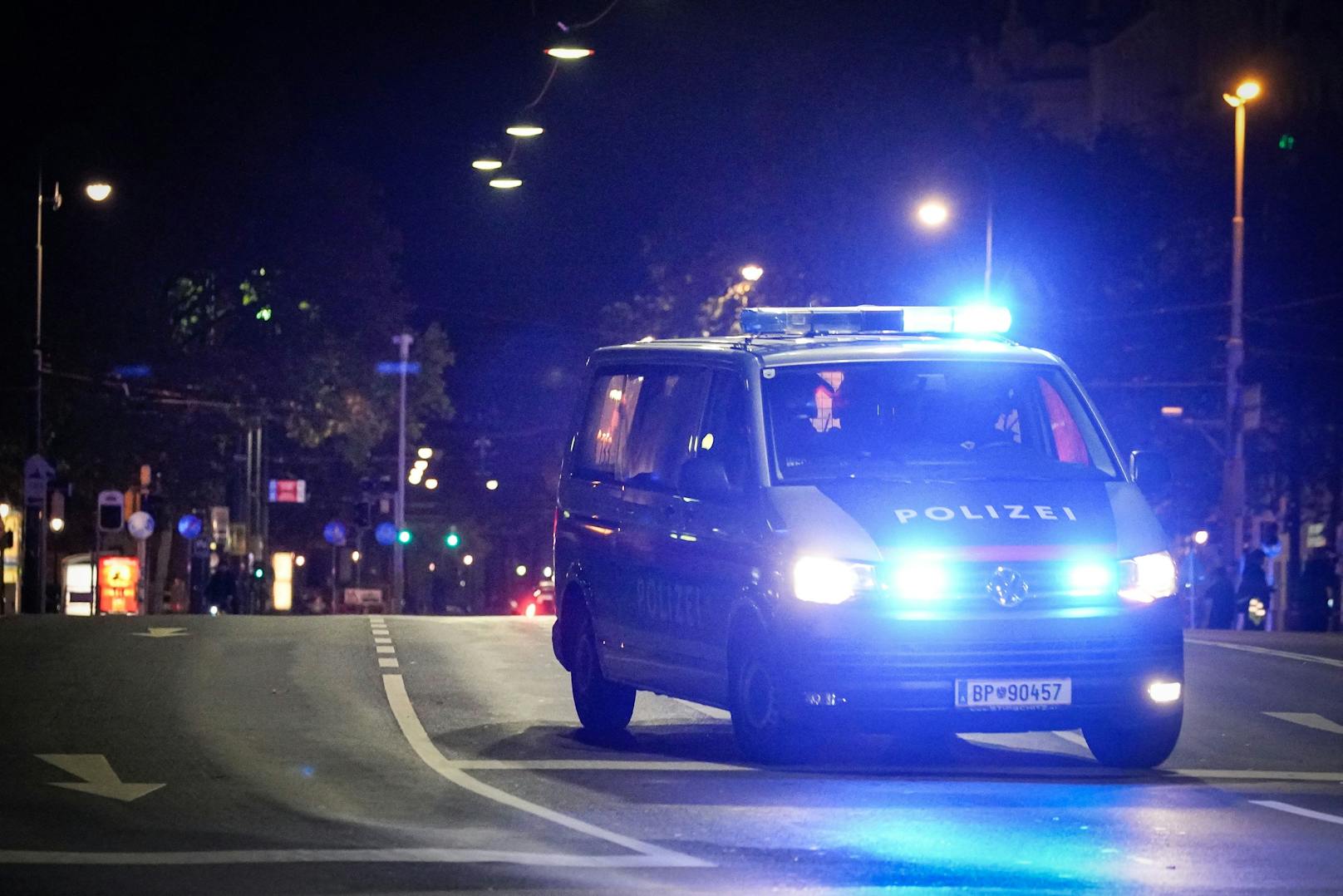 Die Polizei musste in der Nacht in die Wiener City ausrücken. (Symbolbild)