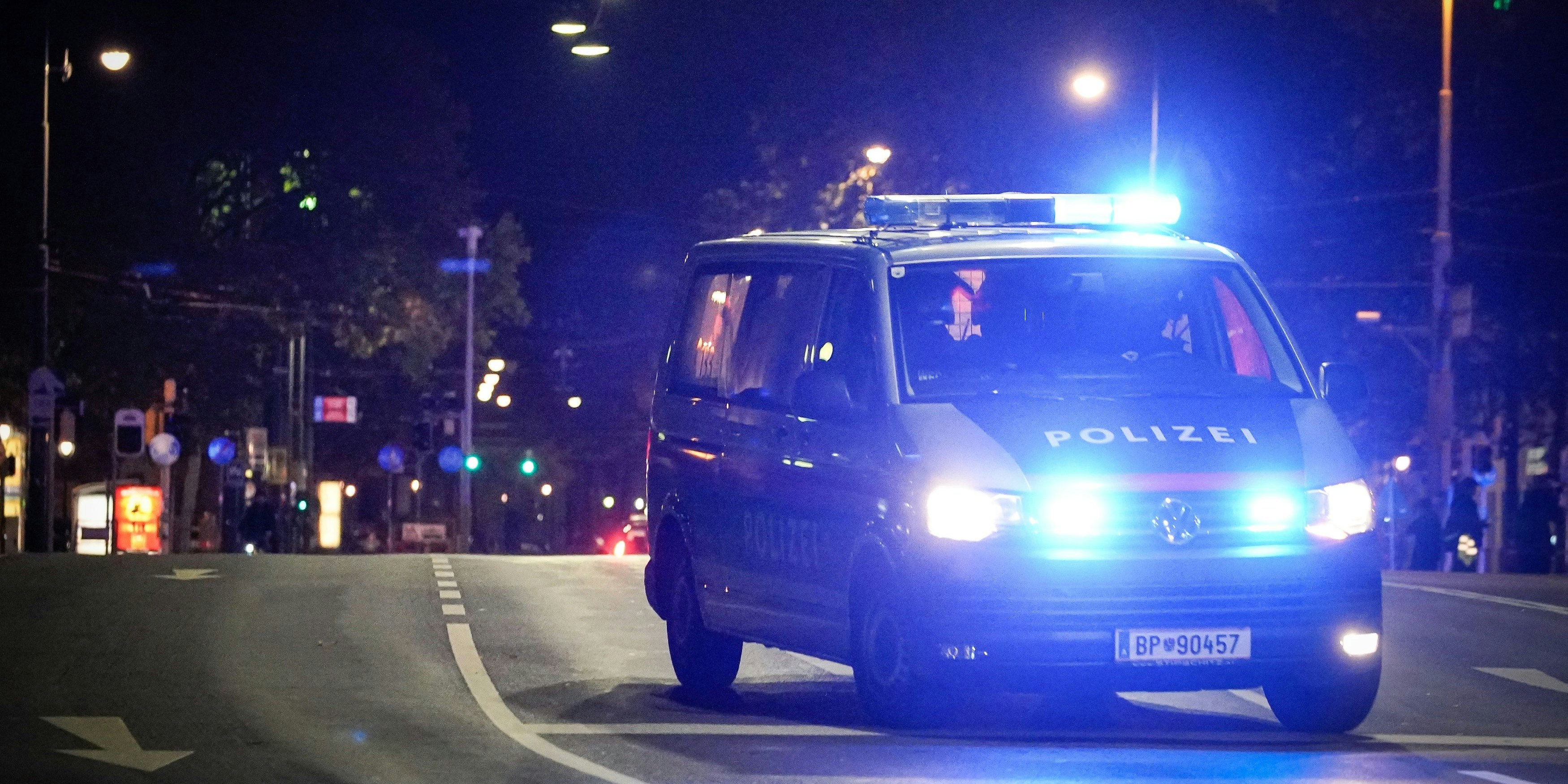 Die Polizei musste in der Nacht in die Wiener City ausrücken. Symbolbild.