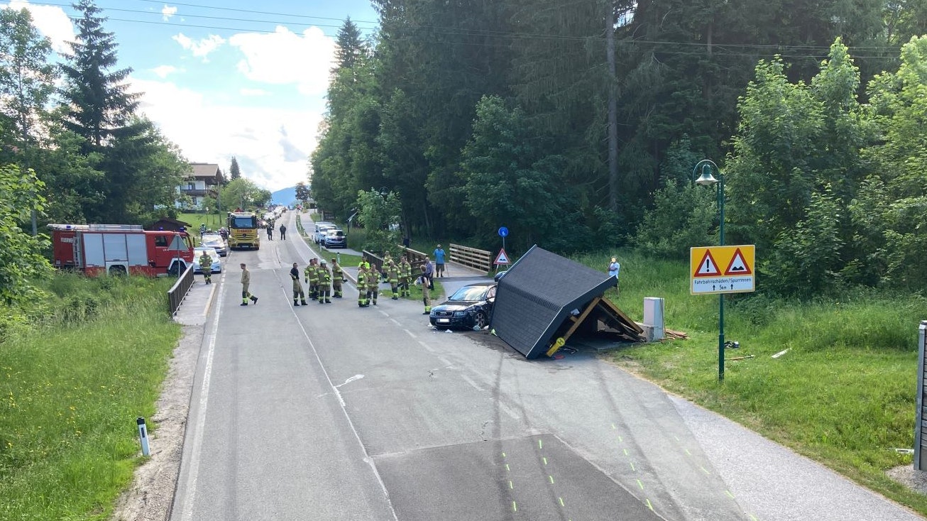 In Salzburg ist es nach einem Verkehrsunfall zu Fahrerflucht gekommen.