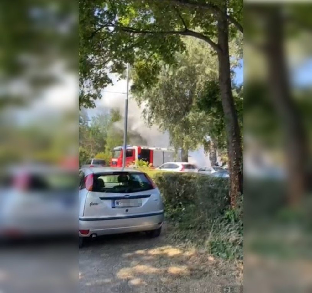 Die Feuerwehr musste ausrücken.