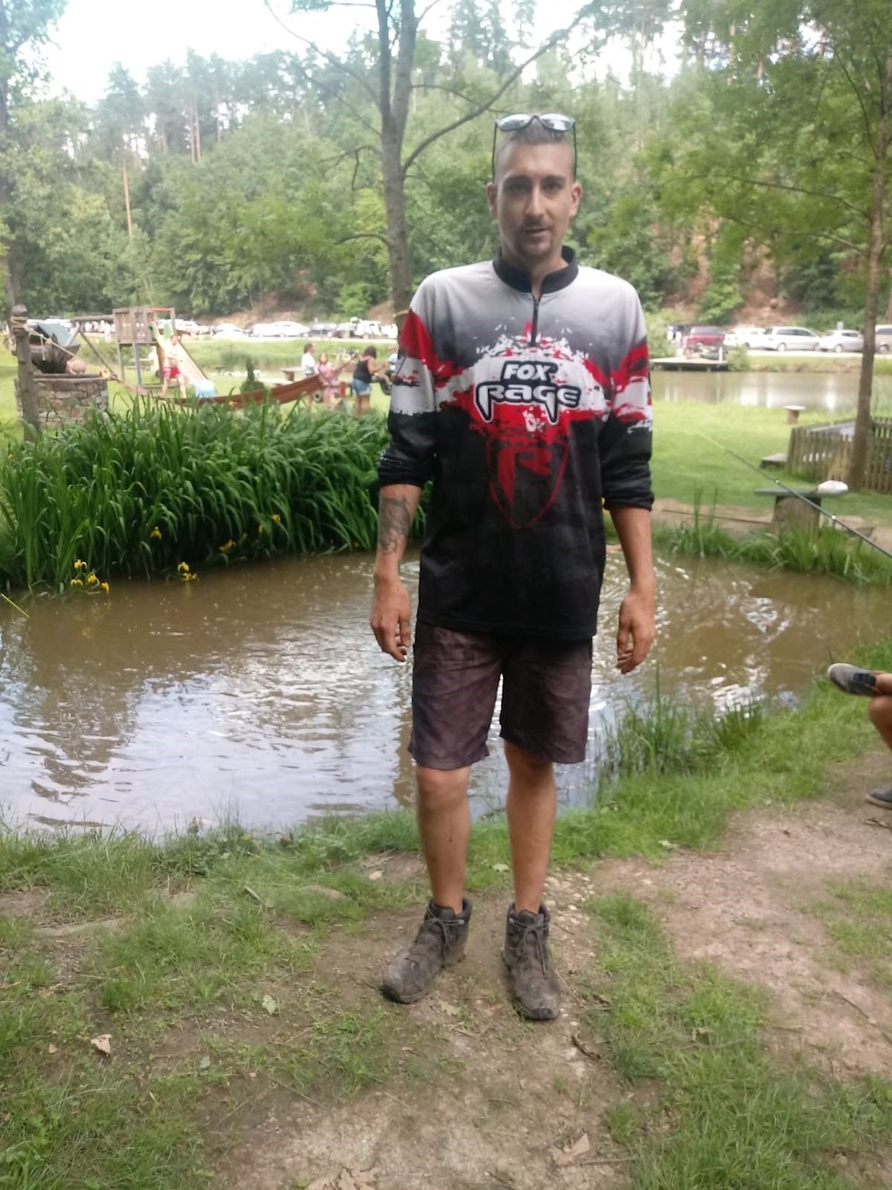 Hier zog Mario Weingartner das Mäderl aus dem Wasser.