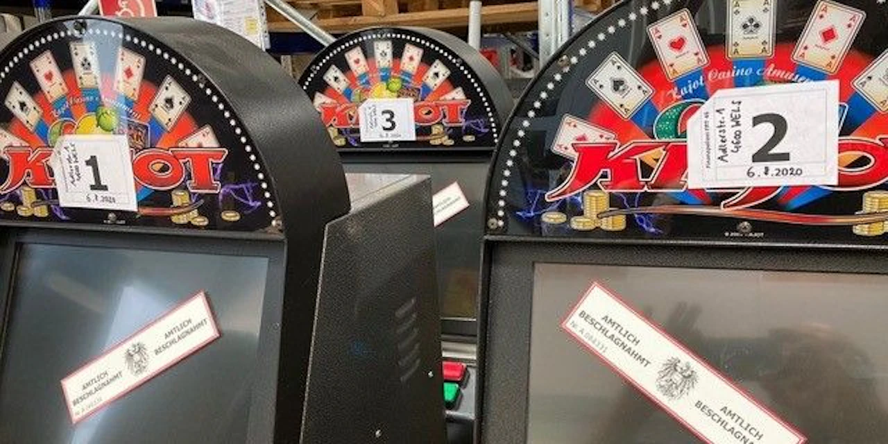 750 Glücksspielautomaten im Raum Wels sichergestellt - Vimarsana News