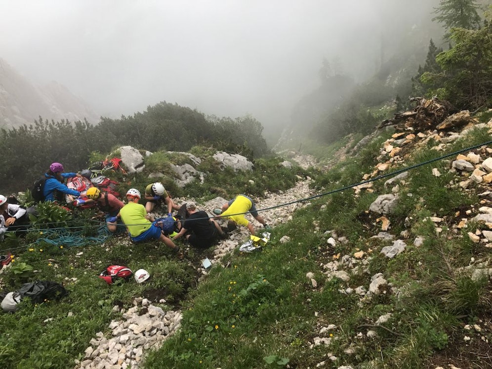 So dramatisch war die Rettung des 72-Jährigen.