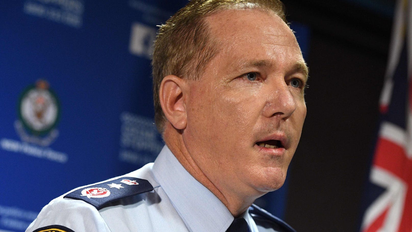 "Idioten" – der Polizeichef von New South Wales, Mick Fuller, ist sauer.