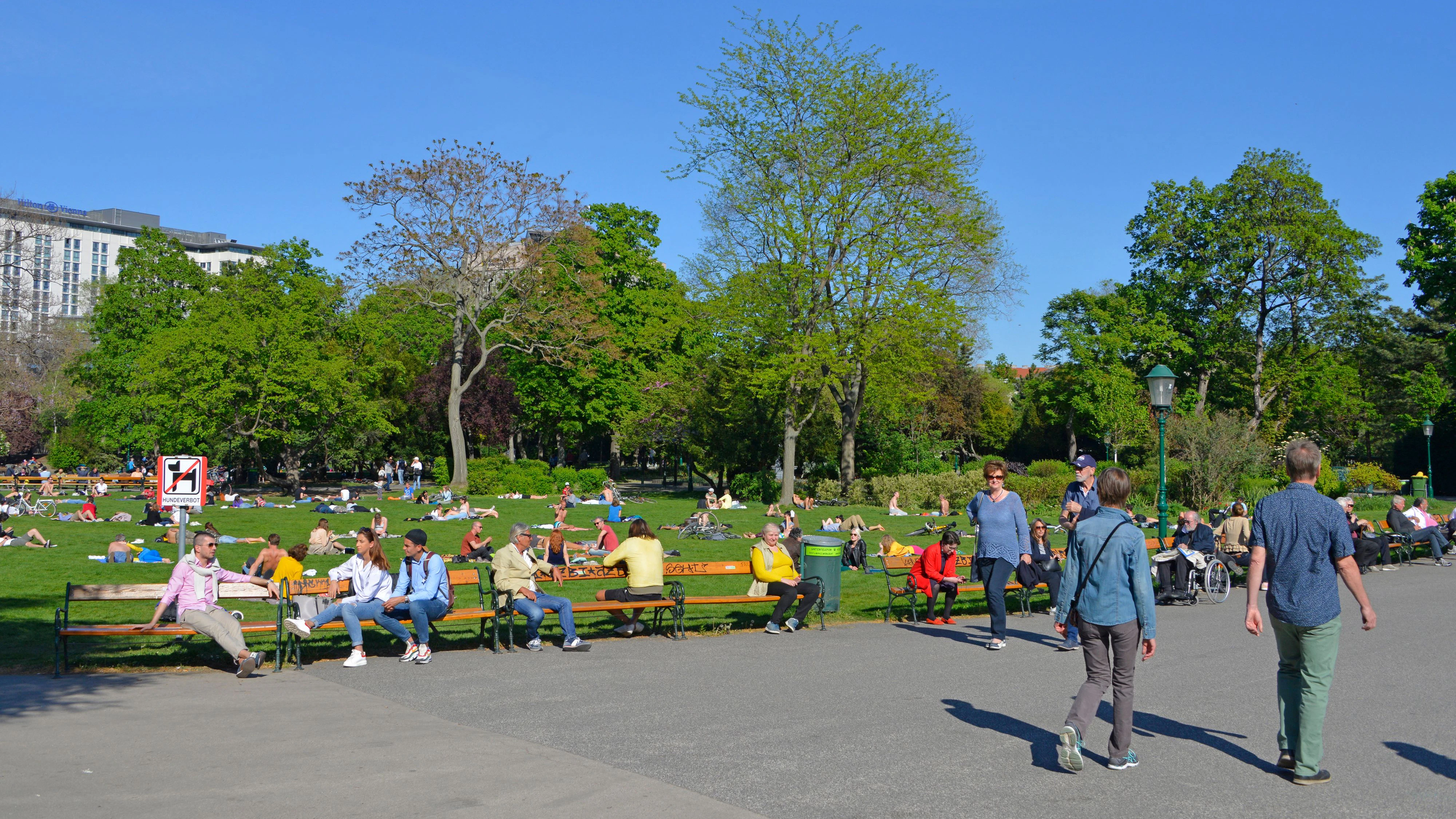 Der Wiener Stadtpark.