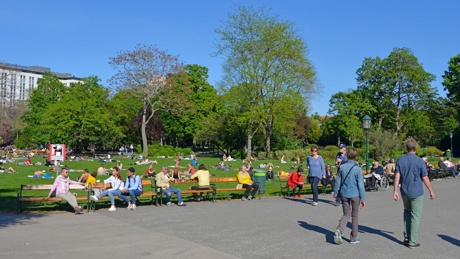 Der Wiener Stadtpark.