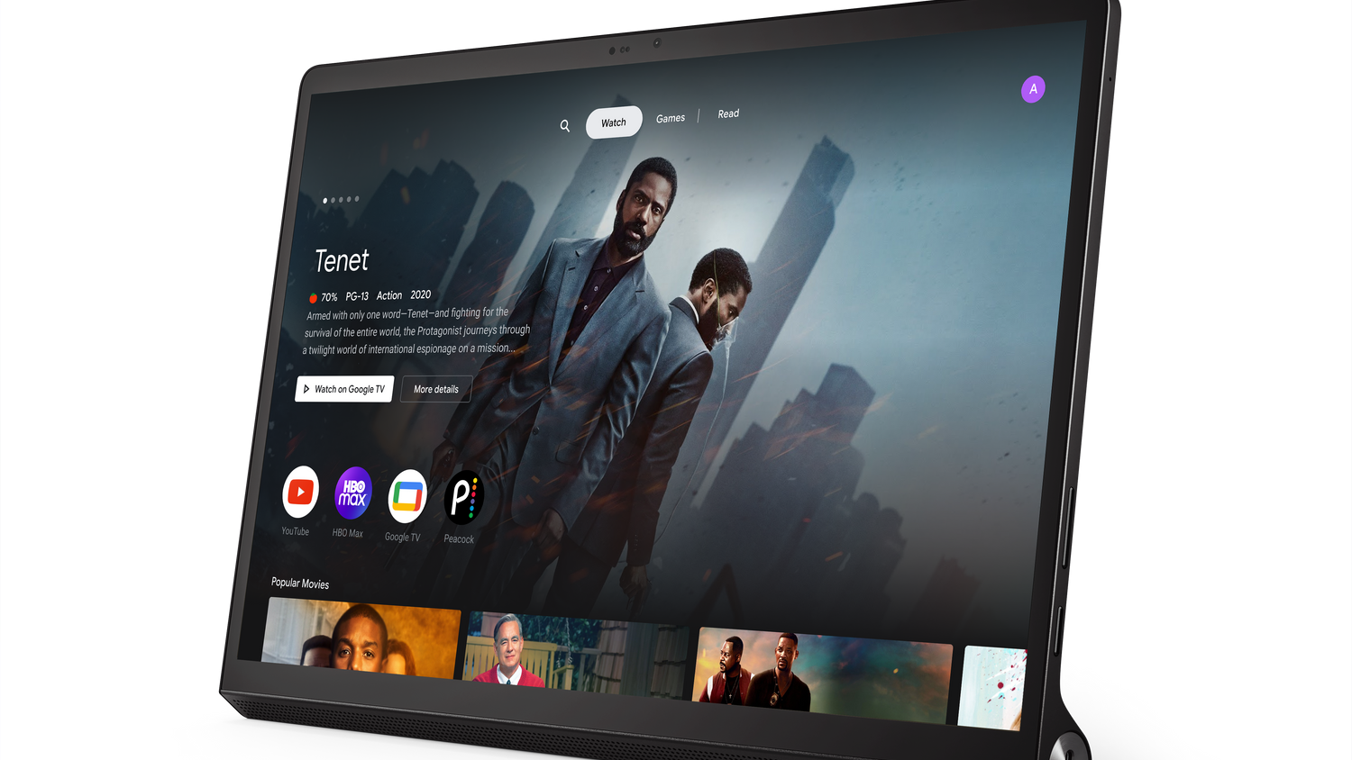 Das neue Lenovo Yoga Tab 13 kann auch als Zweitbildschirm für Laptops genutzt werden. 