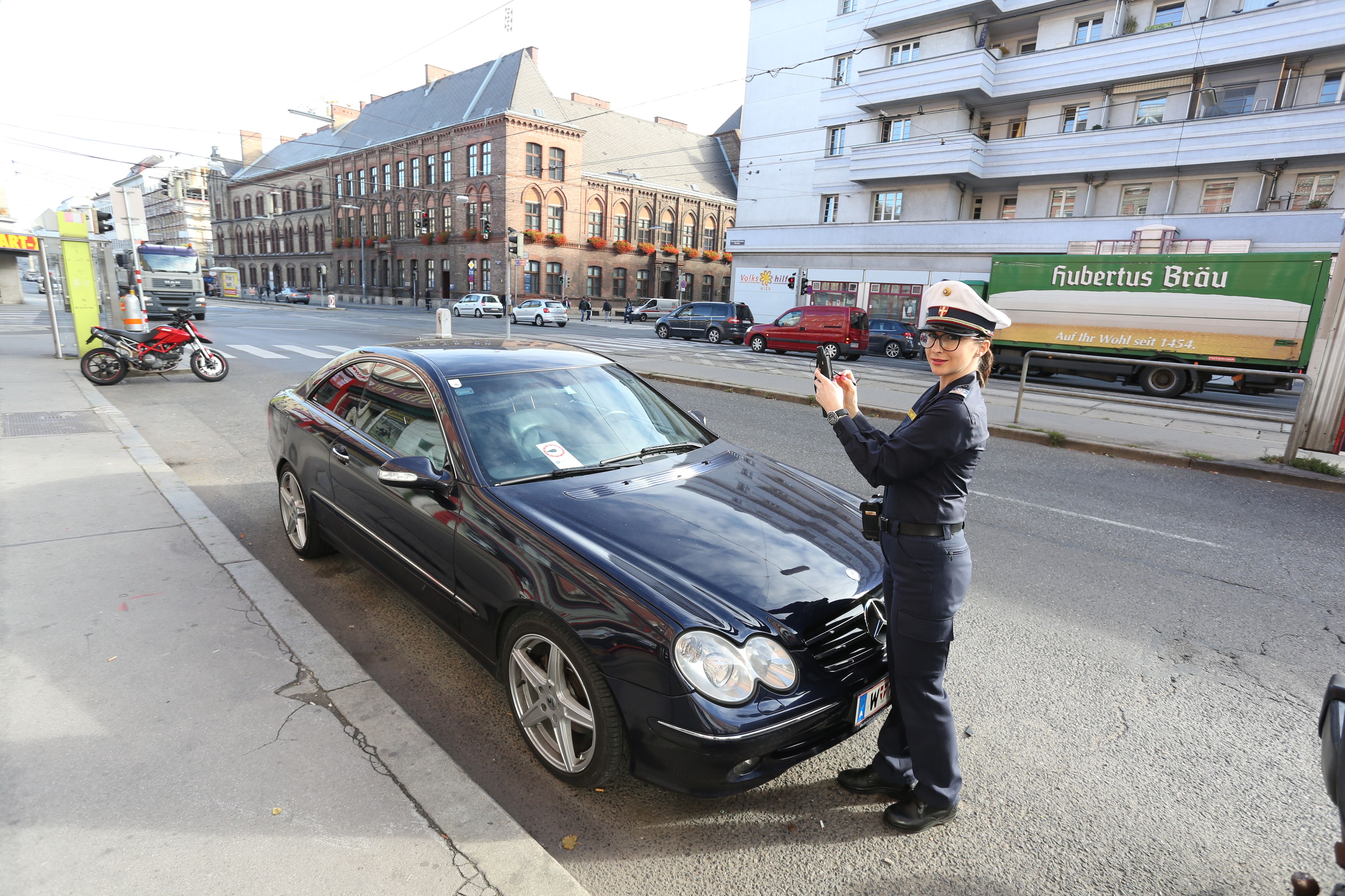 Parksheriff Kurzparkzone