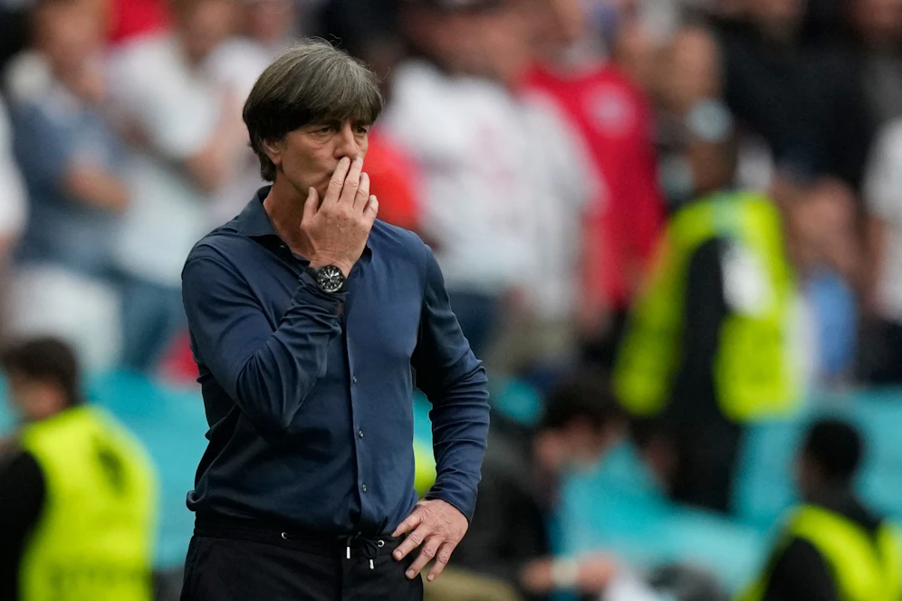 Joachim Löw bei seinem letzten Auftritt mit der deutschen Nationalmannschaft.