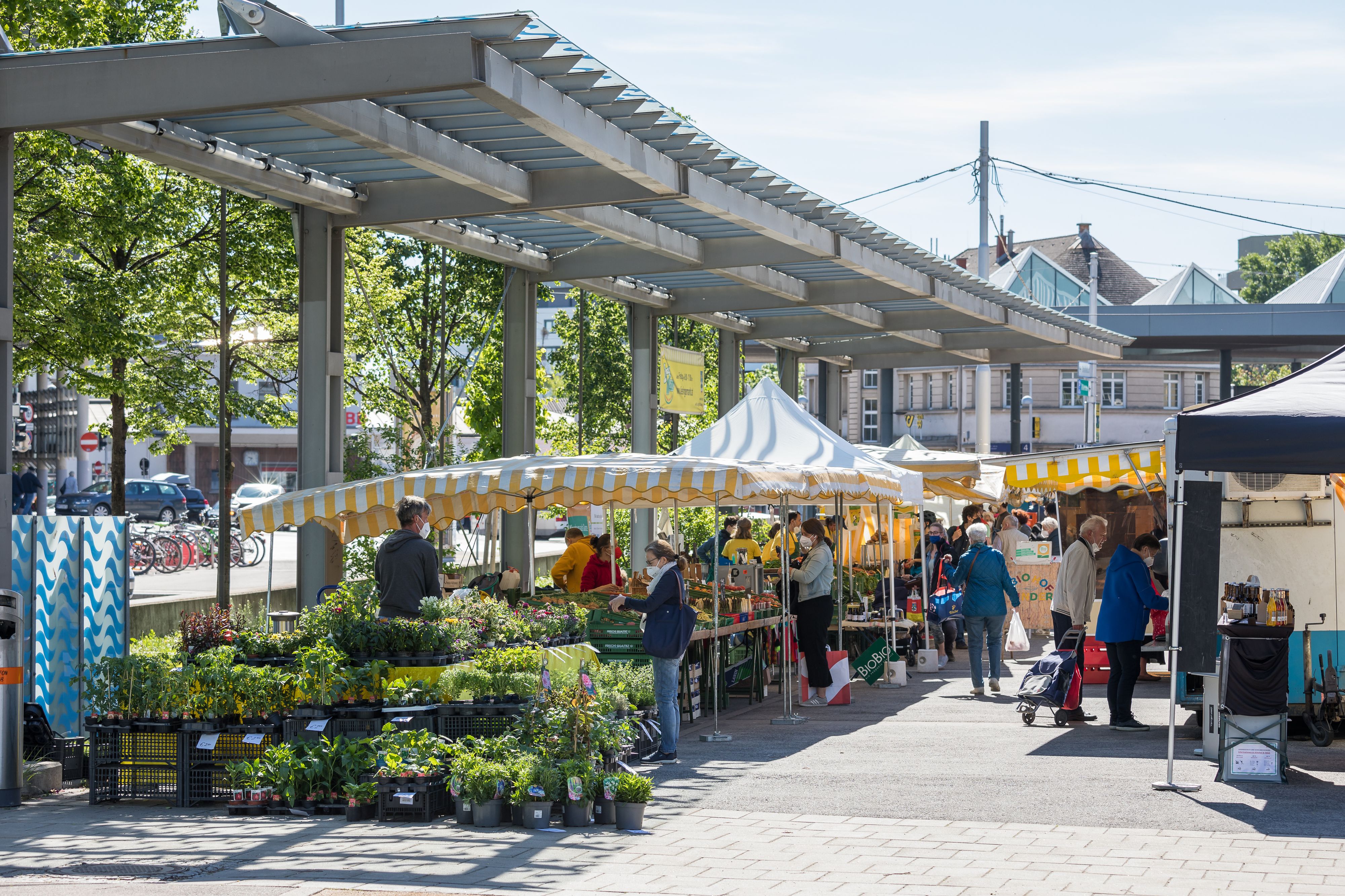 Für Wochenmärkte gibt es ab sofort neue Regeln.