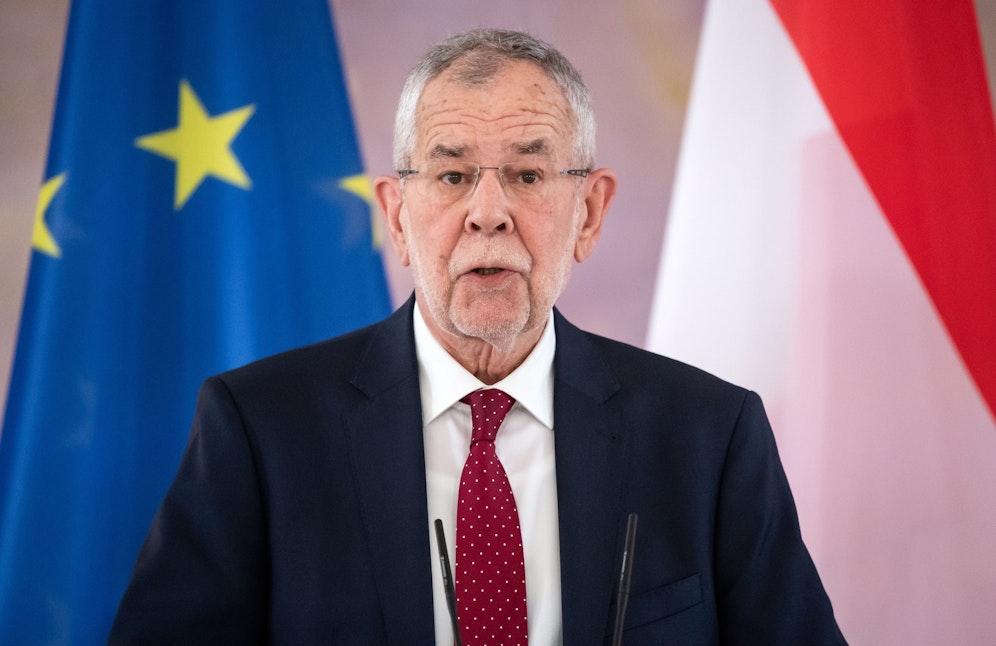 Bundespräsident Alexander Van der Bellen im Rahmen eines Staatsbesuches in Deutschland am 03.06.2021. 