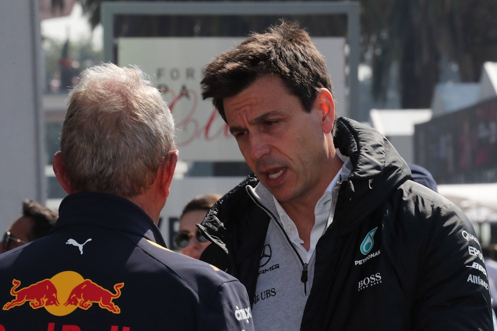 Helmut Marko, Toto Wolff