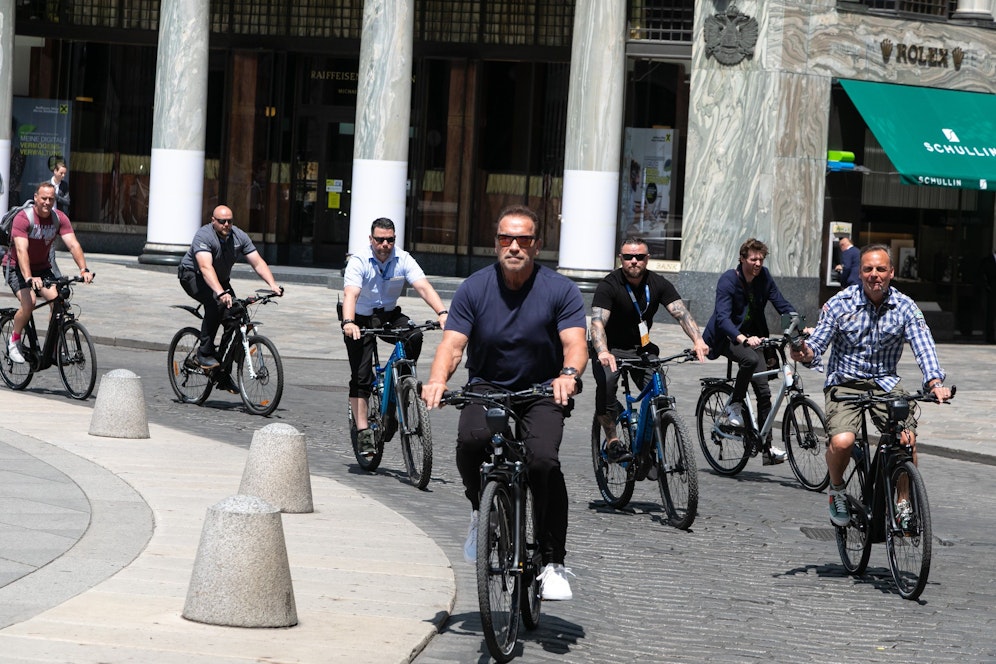 Arnold Schwarzenegger in Wien