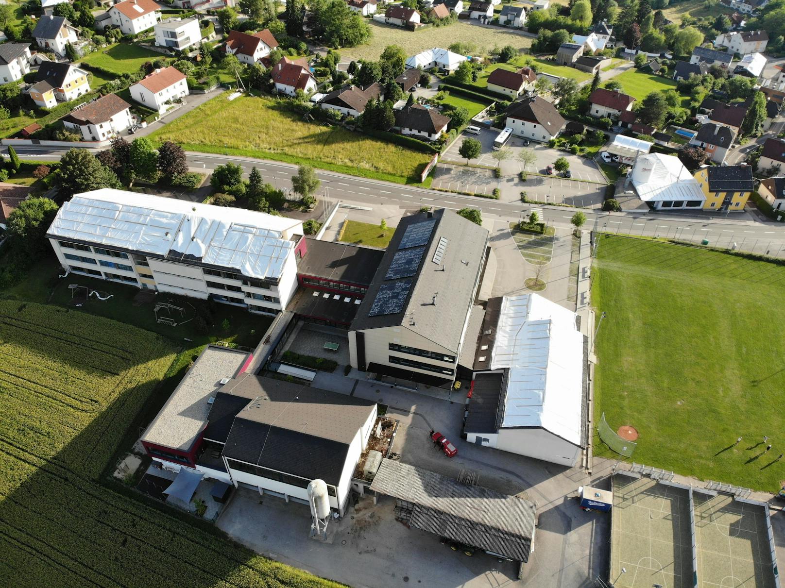Das Gymnasium in Pichling bleibt bis Freitag geschlossen.