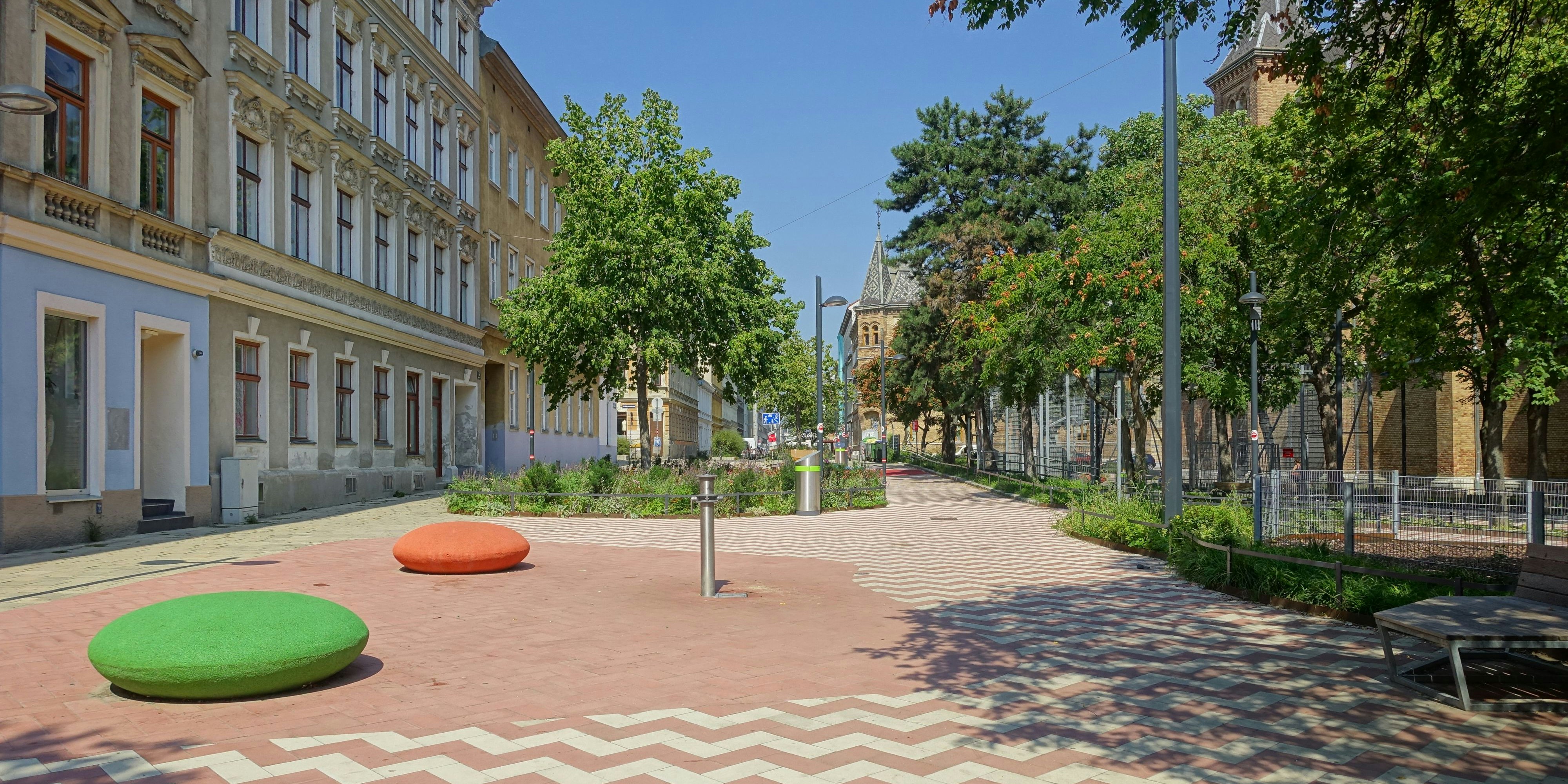 Der Familienplatz in Wien-Ottakring