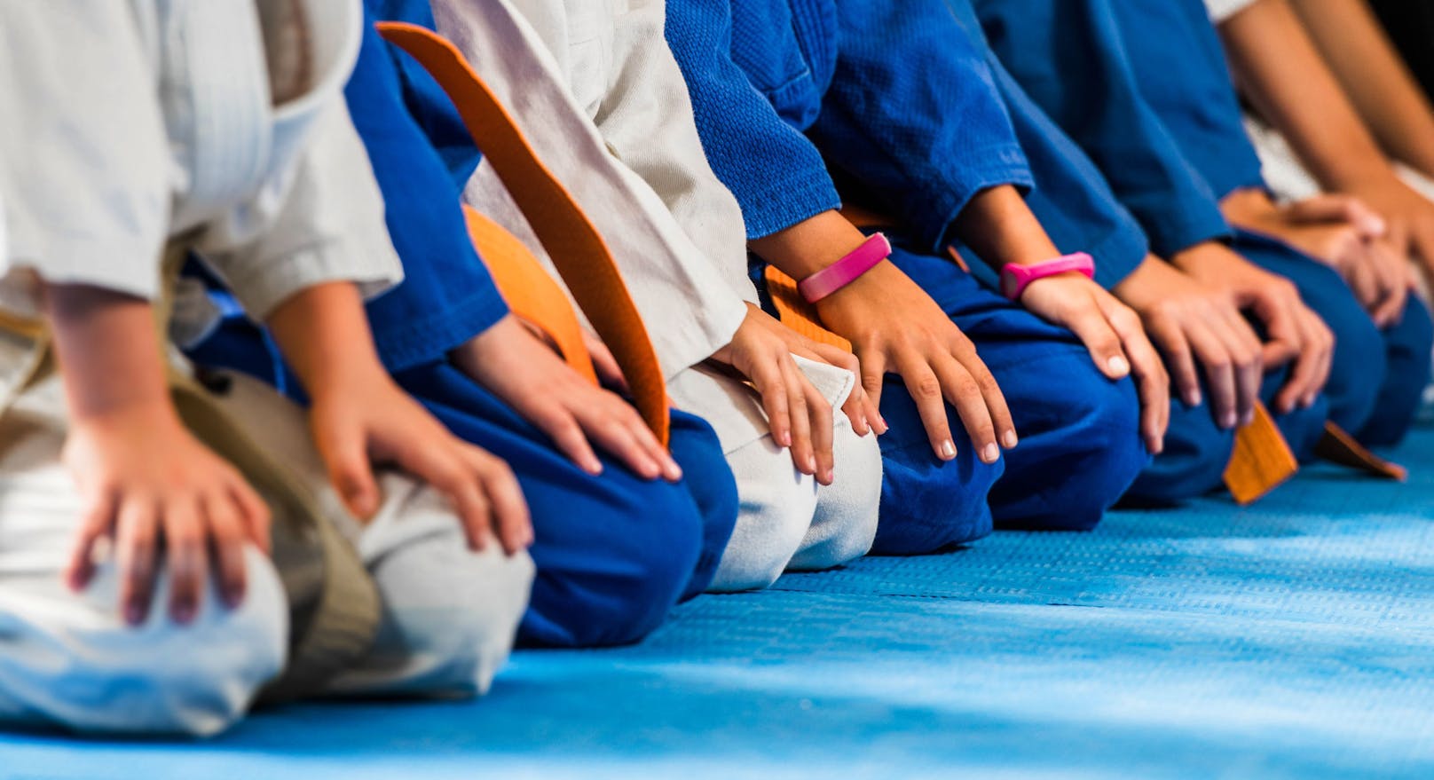 Kinder im Judo-Training (Symbolbild)