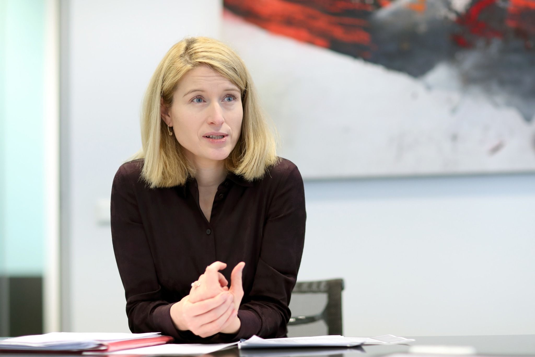LH-Stellvertreterin Christine Haberlander appelliert an die Oberösterreicher, auch nach dem Ende der Pflicht in Gesundheitseinrichtungen weiter die Maske zu tragen.