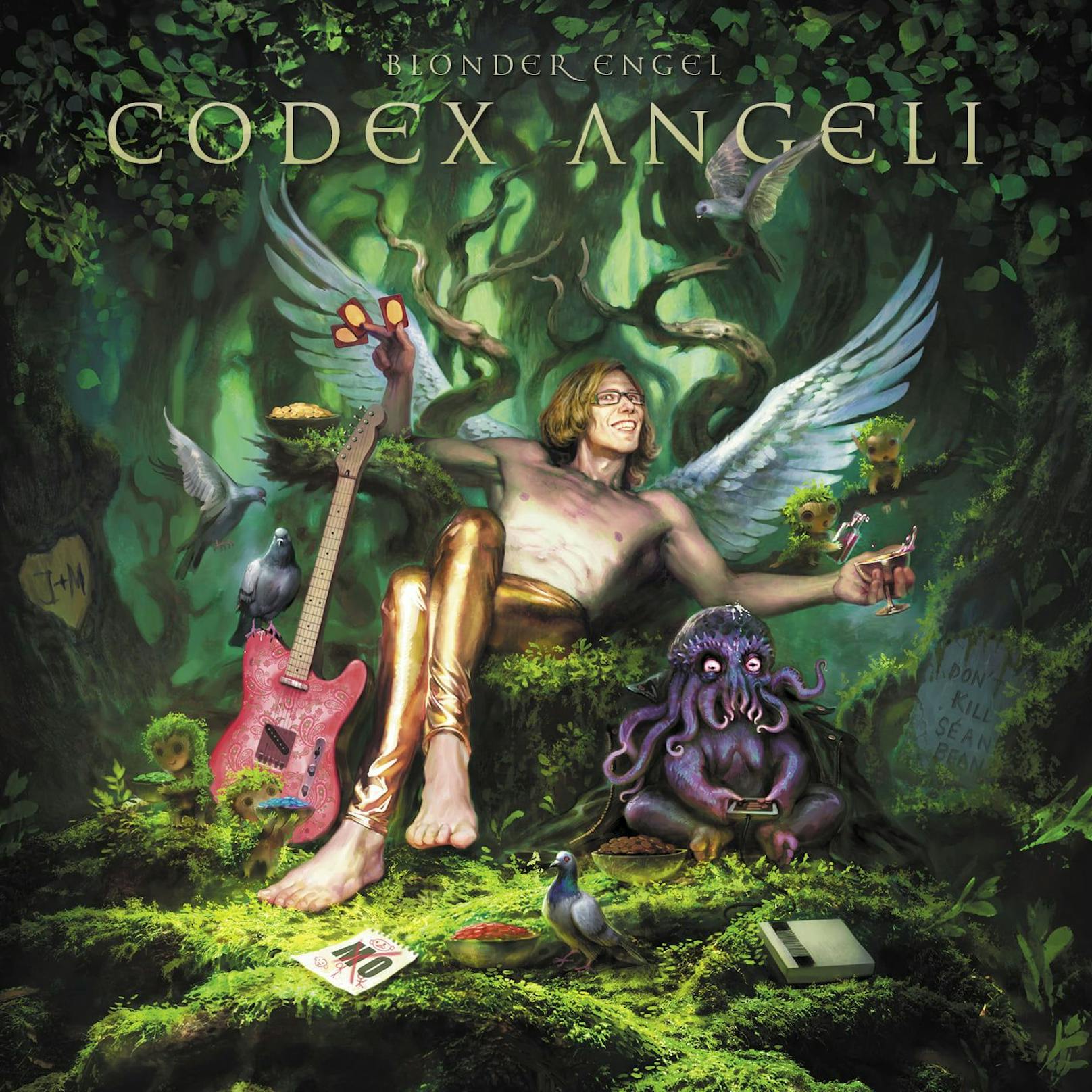 Das Album Cover von Blonder Engel "Codex Angeli"