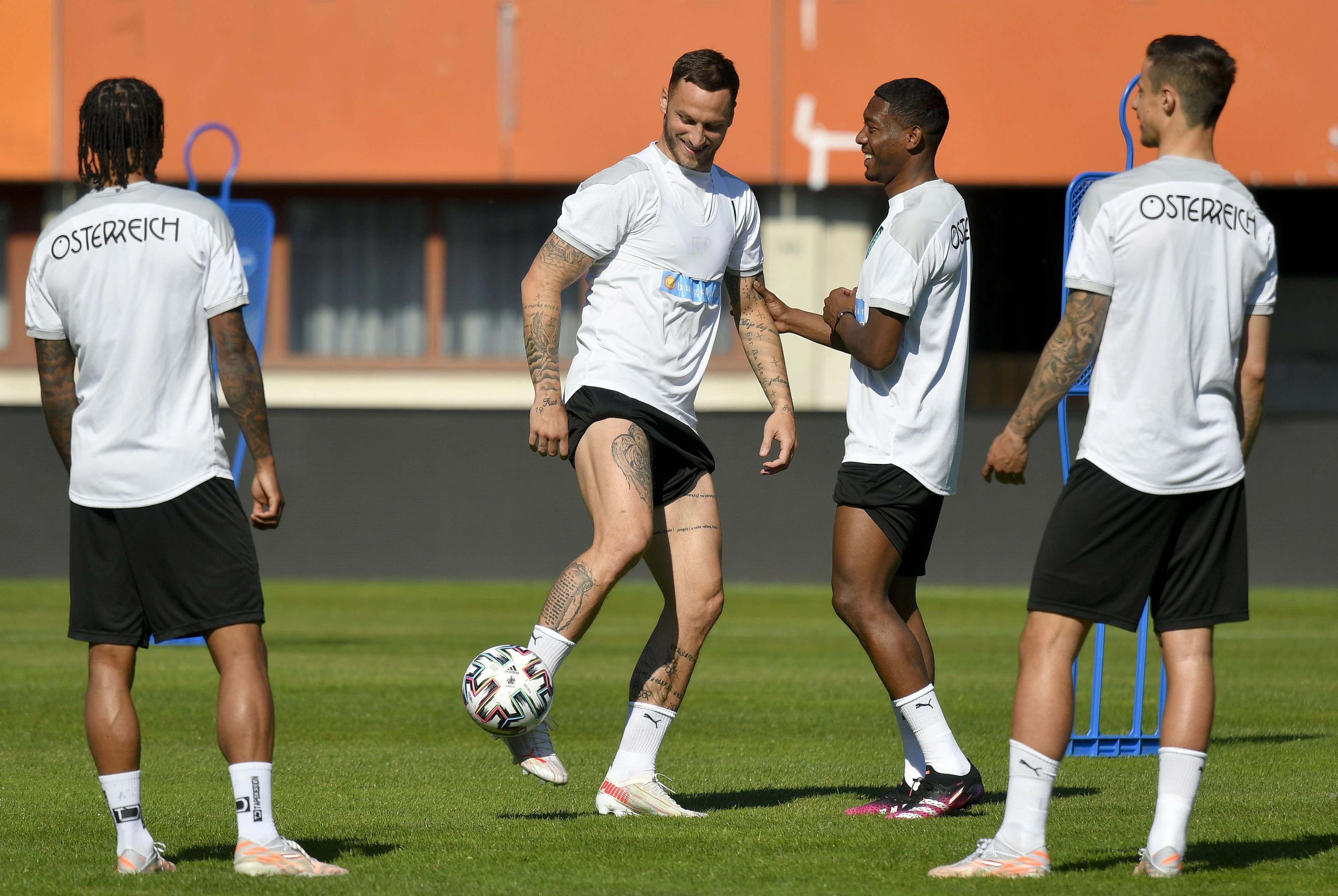 Marko Arnautovic ist wieder im Training. 