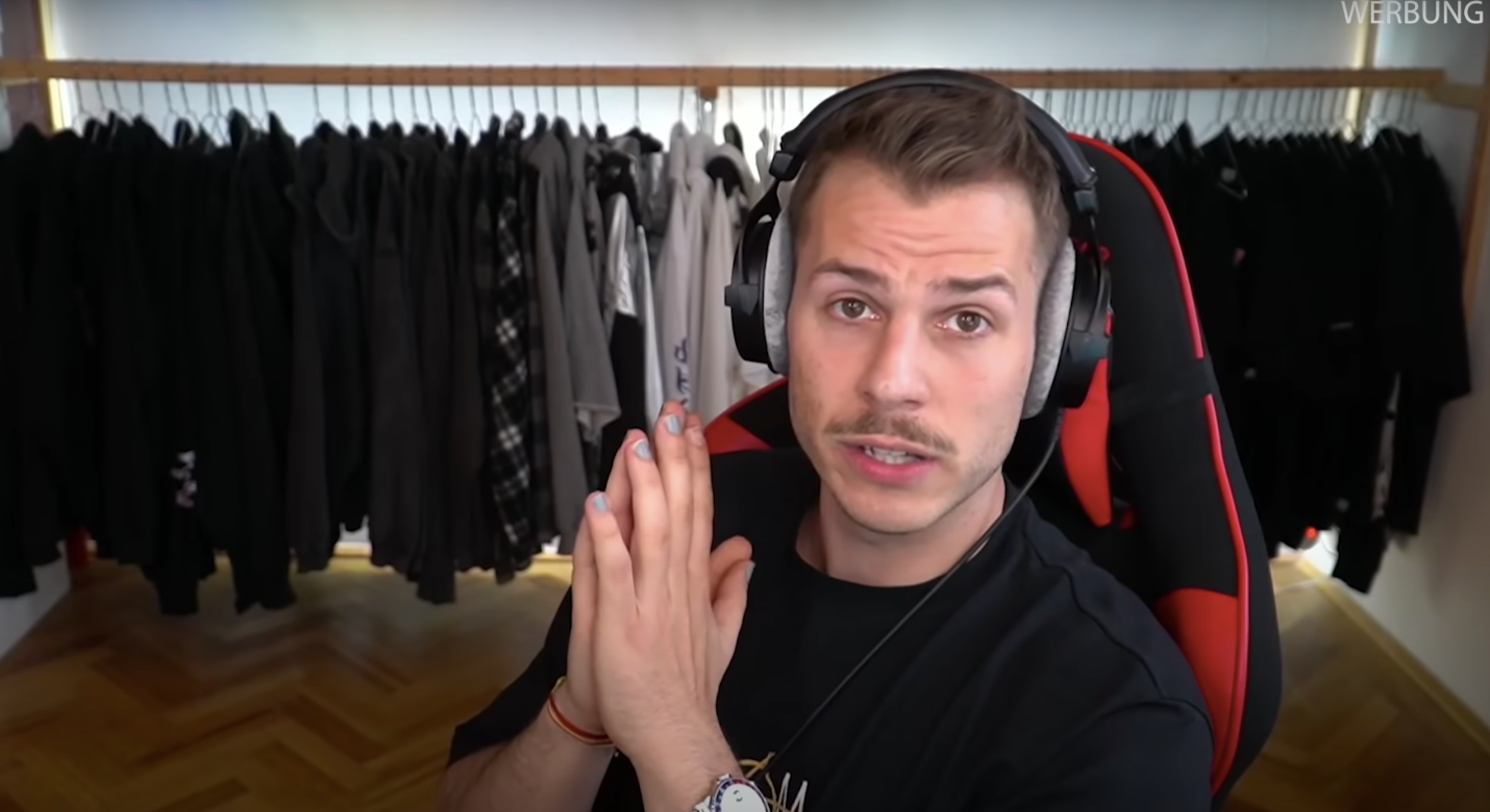 Max Weißenböck auf seinem YouTube-Kanal.