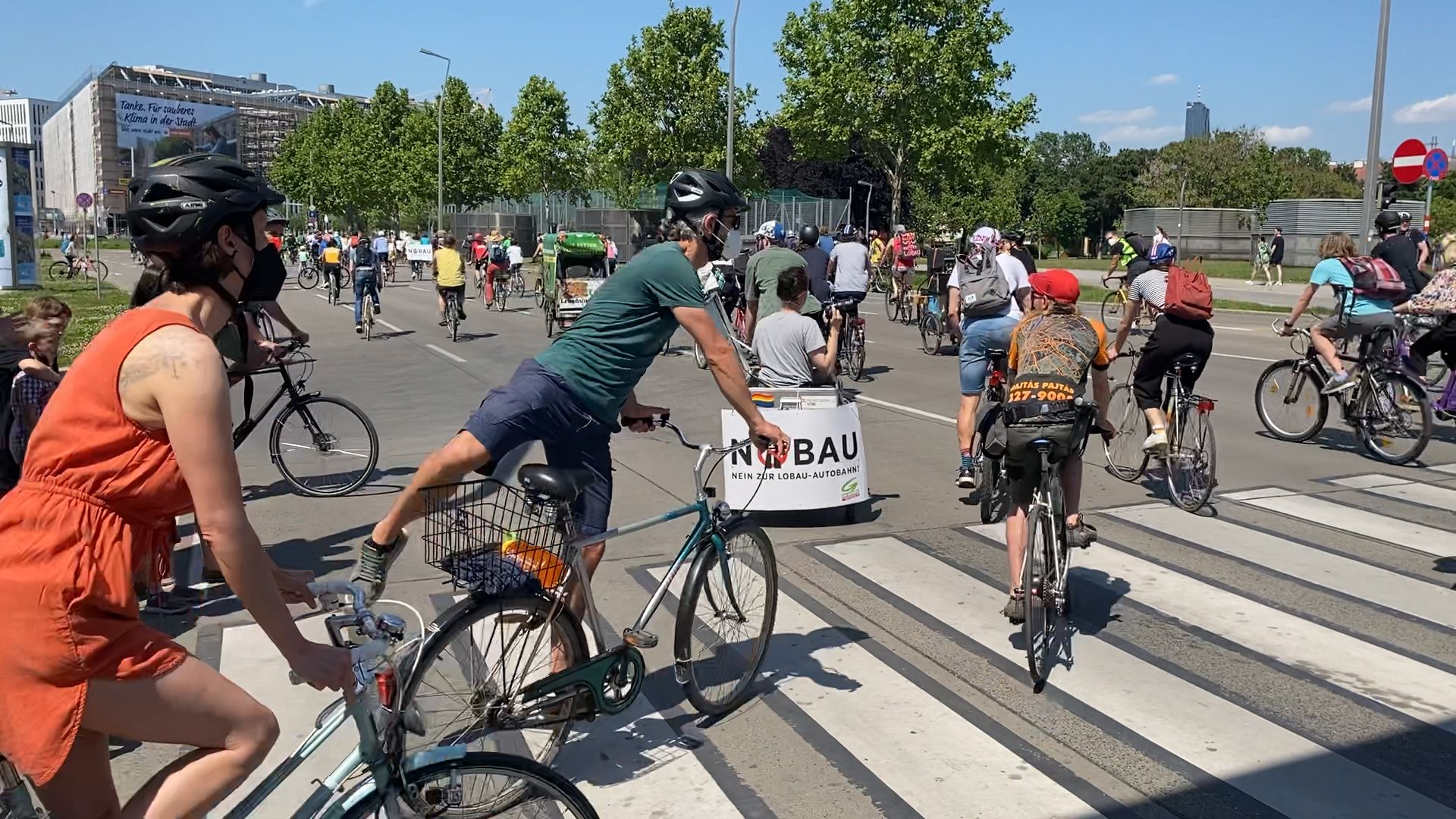 Rad-Demo gegen Lobautunnel am Donnerstag in Wien