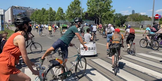 Rad-Demo gegen Lobautunnel am Donnerstag in Wien