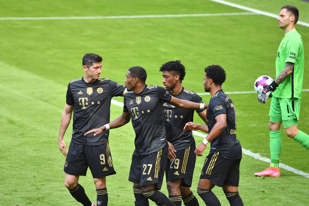 Nach David Alaba will auch Kingsley Coman eine Gehaltserhöhung. 