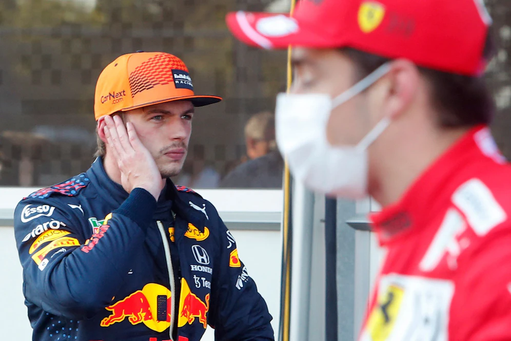 Max Verstappen ärgerte sich nach der vierten roten Flagge im Qualifying. 