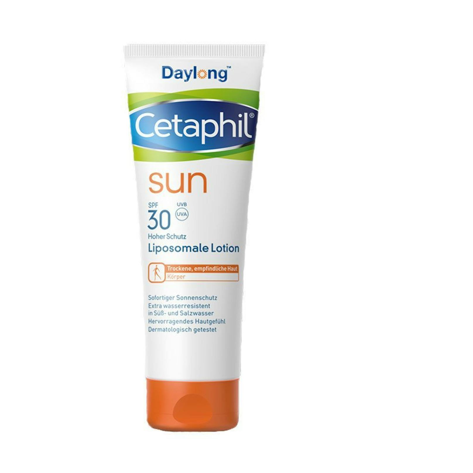 In der Sonnenlotion "Cetaphil Sun Daylong Liposomale SPF 30" wurde der UV-Filter "Ethylhexyl Methoxy Cinnamat" festgestellt. Er wird von Öko-Test wegen möglicher hormoneller Wirkung als bedenklich eingestuft.