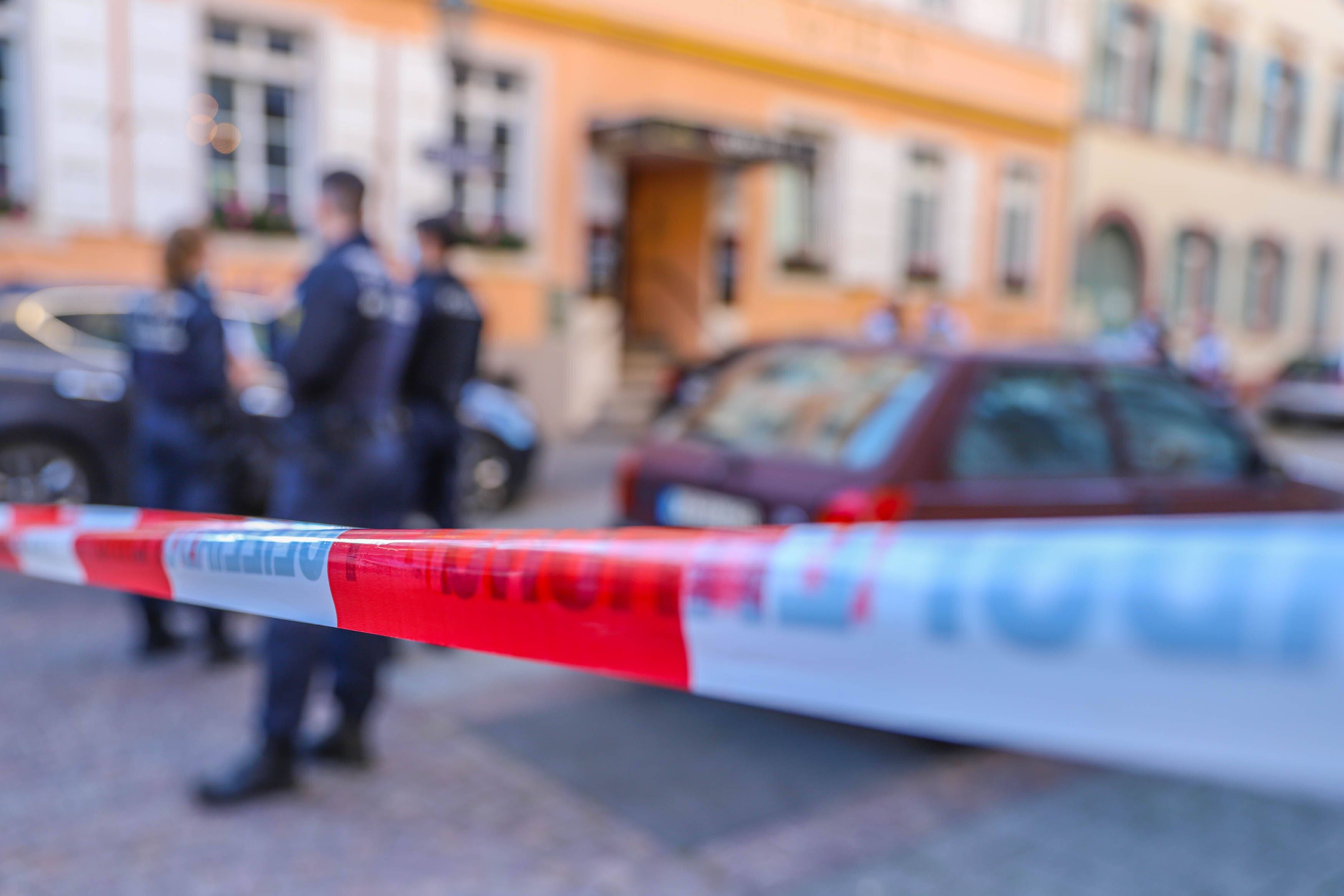 Polizei, Unfall, Absperrung