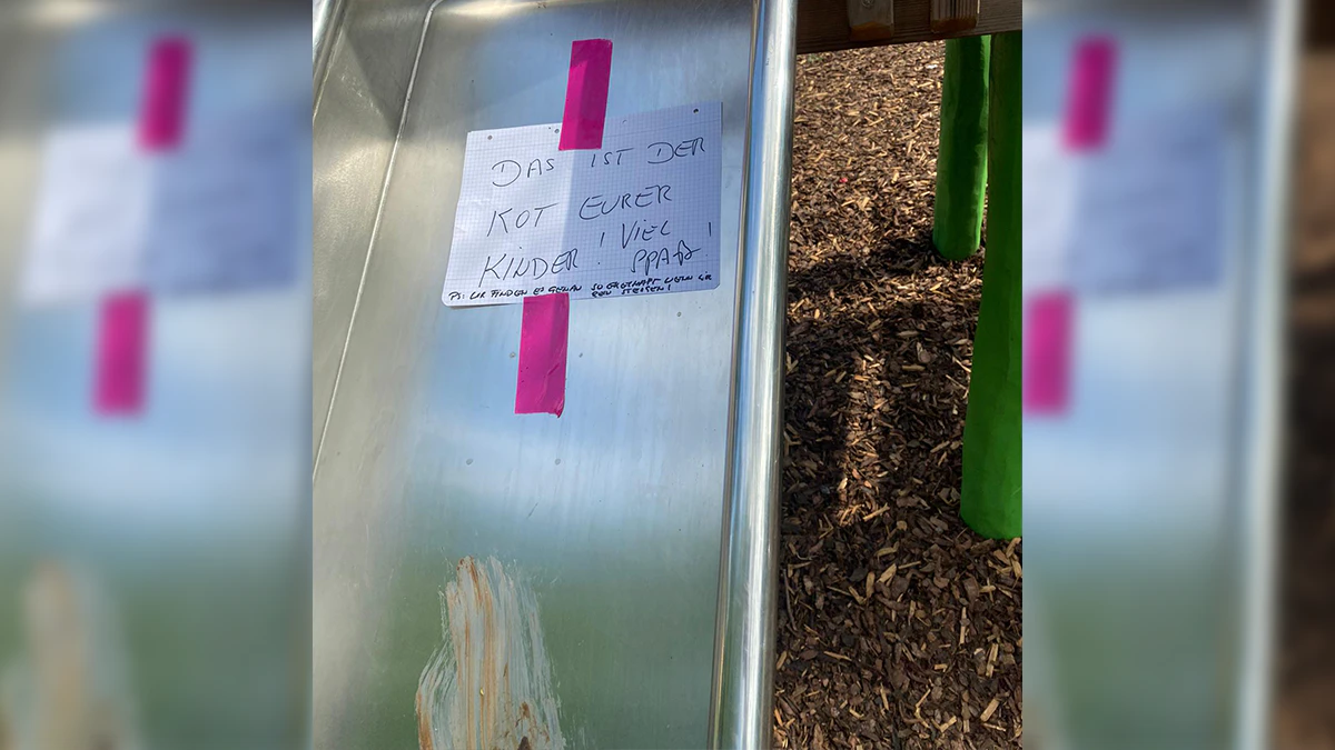 So fanden Eltern den Lieblings-Spielplatz ihrer Kinder vor.
